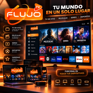 Comprar cuenta Flujo TV oficial para 1 a 3 pantallas con activación inmediata